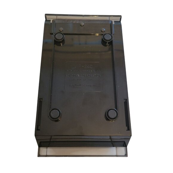 Rolodex Black Plastic Covered Card File Organizer Alphabet Dividers 24C 90s Y2K - Picture 5 of 5